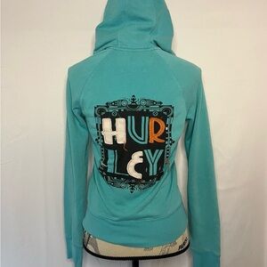 Hurley Aqua Graphic Hoodie